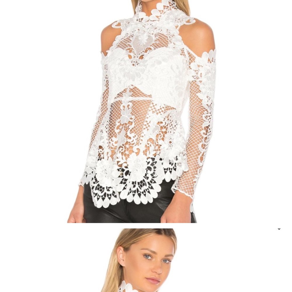 NWOT Thurley long sleeve lace blouse - Picture 11 of 11